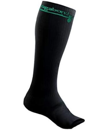 Vagabond 3XL 2XL Wide Calf Toeless Compression Socks - 15-20 mmHg for Fatigue Pain & Leg Swelling - Comfy Black 3X-Large - Buy Online on GoSupps.com