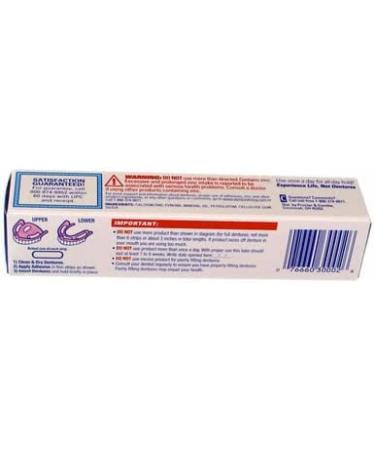 Fixodent Free Denture Adhesive Cream 2.40 oz - Pack of 5 - Buy Online on GoSupps.com