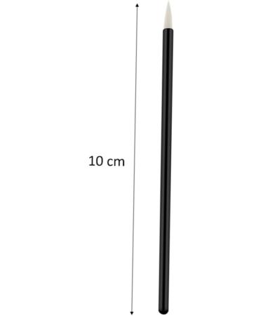 Hemoton 100pcs Eye Makeup Tools Cosmetics Brush 10X0.5X0.5cm White - Buy Online on GoSupps.com