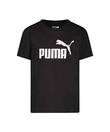 PUMA Boys' No. 1 Logo T-Shirt 6 Black
