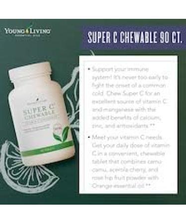 Super C Tablets - 120 ct | Young Living Essential Oils | Boost Immunity & Wellness - Buy Online on GoSupps.com