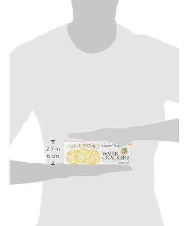 Wellington Cracked Pepper Crackers - 4.4oz (Pack of 12) - Gourmet Snack - Buy Online on GoSupps.com