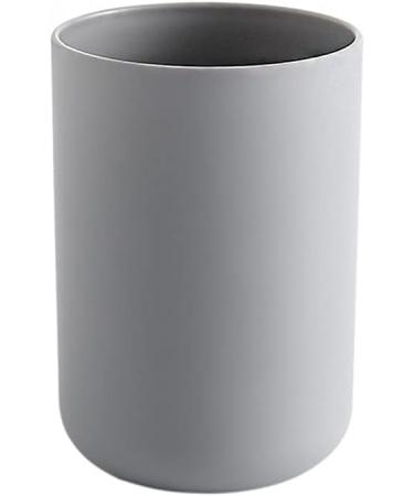 Buy Gray Plastic Toothbrush Holder Cups - Simple Style Mouthwash Brushes for Bathroom | Household Drinking Cups - Buy Online on GoSupps.com