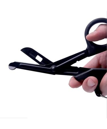 Feloyal Medical Scissors - EMT Bent 7.7 Inch Matt Titan-Coated Stainless Steel - Ideal for Doctors Nurses Emergency Room & Outdoor Camp - Black - Buy Online on GoSupps.com