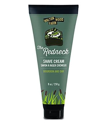 Walton Wood Farm Creamy Shave Soap (Redneck) Vegan-Friendly and Paraben-Free 8 oz
