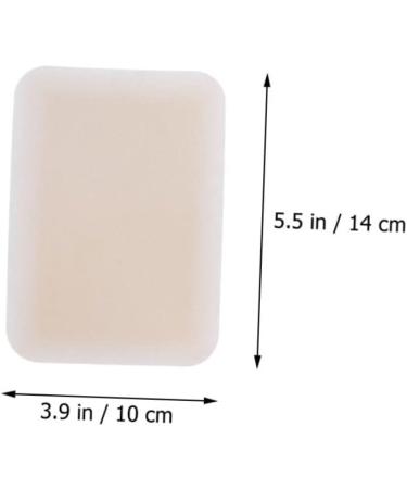 Beavorty 2pcs Concealer Waterproof Stickers Flaw Conceal Sticker Practical Skin Cover Sticker Scar Cover 14X10X0.2CM Khaki - Buy Online on GoSupps.com