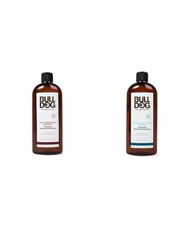 BULLDOG Bundle of BULLDOG Shower Gel Mint/Eucalyptus + BULLDOG Vetiver/Black Pepper Shower Gel