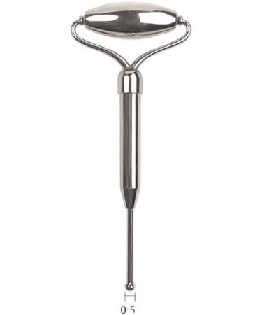 Buy Tefexer Stainless Steel Double-Sided Face Roller | Anti-Aging Massage Tool for Face Eyes & Neck | Relieve Fine Lines & Wrinkles - Buy Online on GoSupps.com