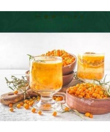 Sea buckthorn berry powder | More than 100 cups | Dried berries from the Himalayas of Ladakh | 100 g - Buy Online on GoSupps.com