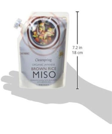Clearspring Organic Japanese Brown Rice Miso Paste - Pasteurised and Authentic - Buy Online on GoSupps.com