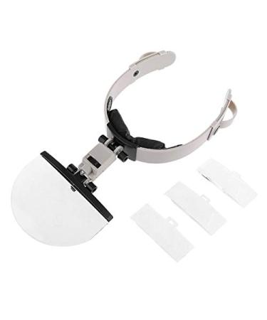 Large Lens Head Wearing Magnifying Glass w/LED Magnifier 2X 3.5X 4.5X 5.5X E7CB