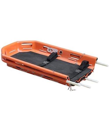 Rescue Basket Stretcher - Stainless Steel Emergency Stretcher with Straps & Lifting Loop for Helicopter Use - Buy Online on GoSupps.com