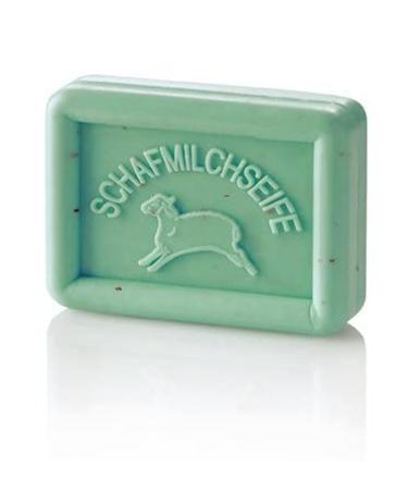 12 thread line ovis sheep's milk soap 100g - aloe vera cleaning and care with sheep's milk in pap Packaging / zero waste without microplastics or mineral oil