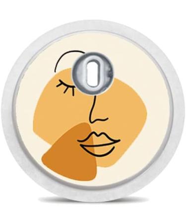 FreeStyle Libre 3 Sensor Stickers - Set of 10 Abstract Designs | Diasticker - Durable & Stylish Diabetes Accessories - Buy Online on GoSupps.com