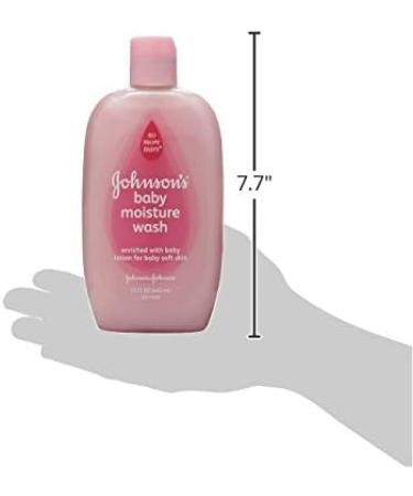 Johnson's Baby Moisture Care Wash With Lotion 15 Oz - Gentle & Nourishing - Buy Online on GoSupps.com