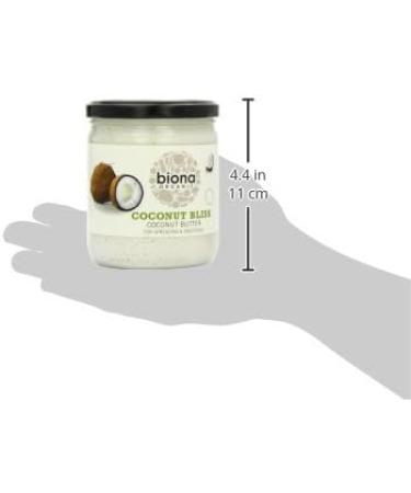 Biona Organic Coconut Bliss 400g - 100% Organic Creamy Coconut Butter from Whole Coconuts - Source of Fibre - For Spreads Butter Alternatives & Cooking - Dairy Free & Vegan (Pack of 2) - Buy Online on GoSupps.com