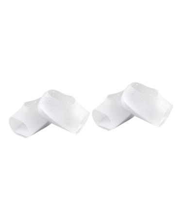 2 Pairs Height Increase Insoles Shoe Lift Inserts Insoles for Plantar Height Increase Shoe Pads Invisible Height Socks with Soles Heel Lifts Shoe Inserts Invisible Heel Pads White