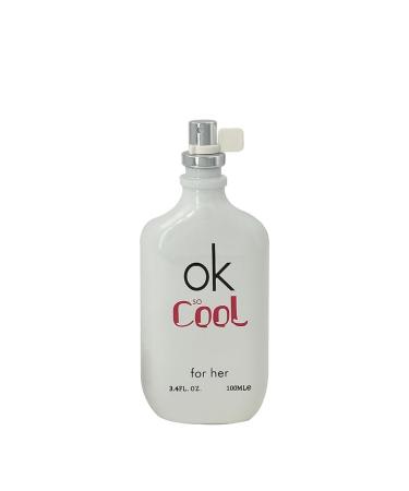 OK SO COOL WHITE EAU DE PARFUM FOR WOMEN 3.4 FL. OZ. Amber Spicy fragrance for Women. - Buy Online on GoSupps.com