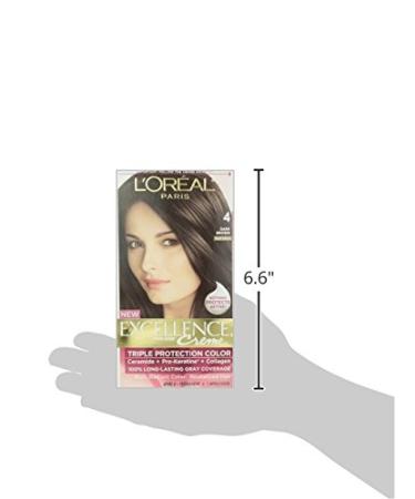 L'Oreal Paris Excellence Creme Dark Brown Hair Color Pro-Keratine Complex for Beautiful Long-Lasting Results International Shipping Available - Buy Online on GoSupps.com