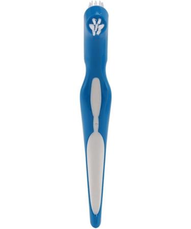 Ronlok 72 Pack Denture Brush - Hard Cleaning Toothbrush for False Teeth | International Shipping Available - Buy Online on GoSupps.com