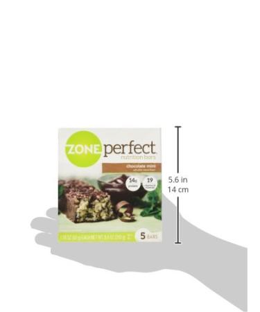 Zone Perfect Chocolate Mint Nutrition Bars - 10 Count, 8.8 Oz (Pack of 2) - Delicious and Nutritious Snack - Buy Online on GoSupps.com