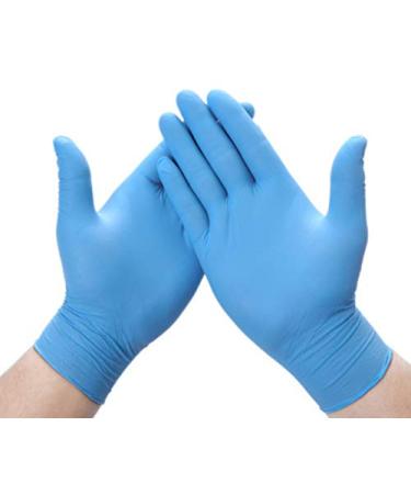 Nitrile Gloves 200PCS Medium Powder Free Latex Free Medium Size Disposable Gloves (Medium 200PCS)