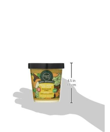 Organic Shop Mango Sugar Sorbet Body Scrub 450ml - Nourishing Body Desserts for Soft Skin - International Shipping Available - Buy Online on GoSupps.com