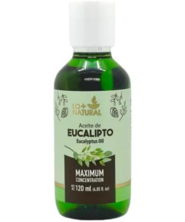 LO+NATURAL Eucalyptus Oil Maximum Concentration (120 ml) ACEITE DE EUCALIPTO 4.05 oz - Buy Online on GoSupps.com