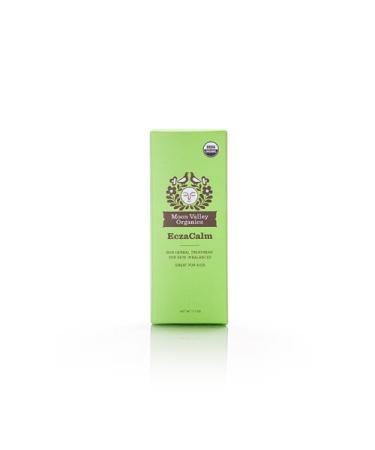 Organic EczaCalm Eczema Cream - Herbal Treatment for Dermatitis, Psoriasis & Itch - Kids & Adults - Buy Online on GoSupps.com