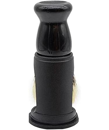 Beard Brush Stand Holder | Plastic Tool Holder for Wet & Dry Shaving | Beauty Tools - Black - Buy Online on GoSupps.com