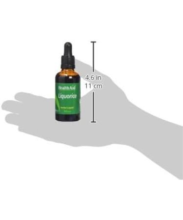 HealthAid Liquorice (Glycyrrhiza glabra) 50ml Liquid - Pack of 1 - Buy Online on GoSupps.com