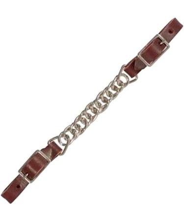 Circle Y Flat Chain Curb Strap Heavy Oil 3.5" - Buy Online on GoSupps.com