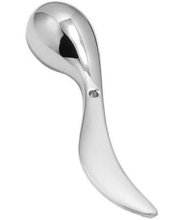 Golden Eye Cream Massage Stick | Zinc Alloy Ice Beauty Tool for Radiant Eyes | Silver Home Essence Stick - Buy Online on GoSupps.com