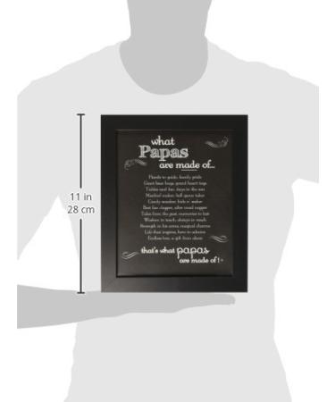 Papa Chalkboard Frame - Personalized Gift for Father's Day, Birthday, or Birth of Grandchild | Made in USA - Buy Online on GoSupps.com
