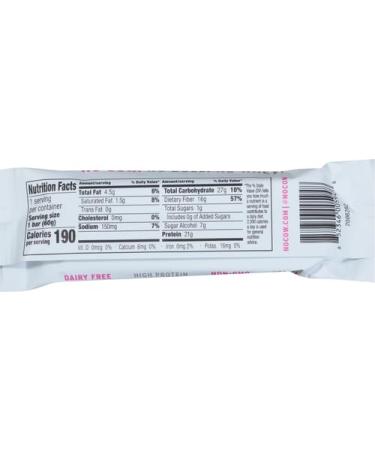 No Cow Protein Bars Birthday Cake 20g Plant Based Vegan Protein Keto Friendly Low Sugar Low Carb Low Calorie Gluten Free Naturally Sweetened Dairy Free Non GMO Kosher 1 Count (Pack of 5) - Buy Online on GoSupps.com