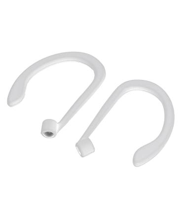 Weikeya ear iron silicone ear bracket Easy to use clamp holder Long-lived ear iron holder Easy to run for fitness (white)