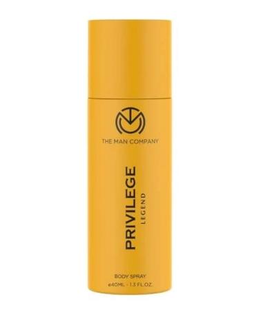 The Man Company Privilege Legend Deodorant for Men - 40 ml | Premium Body Spray | Long-Lasting Fragrance | Perfect Deo For Everyday Use