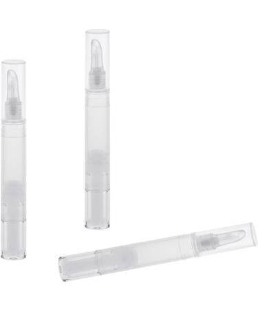 3-Piece Transparent Lip Gloss & Concealer Pencil Set | 5ml Makeup Containers for Cosmetics Foundation & Nail Oil - Buy Online on GoSupps.com