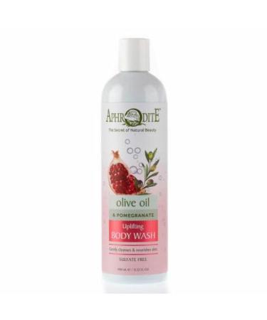 Aphrodite Uplifting Body Wash with Olive Oil and Pomegranate 13.52 fl oz Sulfate Free
