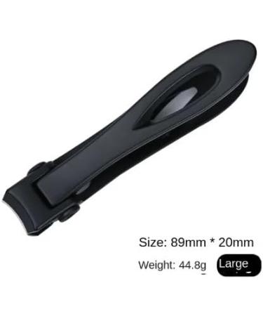 Nail Clippers Professional Nail Clippers Stainless Steel Nail Clippers Thick Nail Clippers Toenail Clippers (Color : Black-L) - Buy Online on GoSupps.com