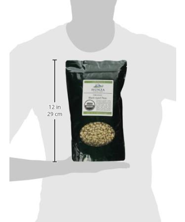 Hunza Organic Black-eyed Peas / Cowpeas (2 lbs) - Premium Quality Legumes for Healthy Meals - Buy Online on GoSupps.com
