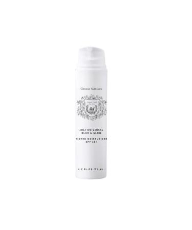 Joli Universal Blur & Glow Tinted Moisturizer With Spf 46 - Primer All-In-One Face Micronized Zinc Oxide Sunscreen - Broad Spectrum Protection Against Uva & Uvb Rays Tinted Sunscreen Face 1.7 Oz