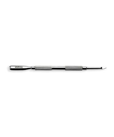 Andreia Professional Nail Cuticle Pusher - Stainless Steel Tool - Cleans Under and Around Nails - Durable Nail Pusher for Pedicure Manicure and Nail Art Nails Cuticle Pusher
