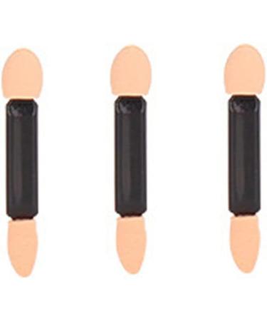 Generic 10Pcs Disposable Double Ended Eyeshadow Brush Sponge Tipped Oval Eyeshadow Applicator Black Nice and clever - Buy Online on GoSupps.com
