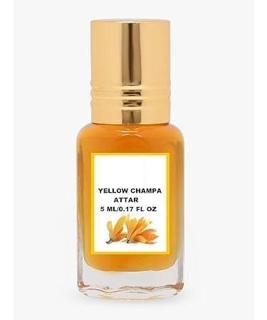 Yellow Champa Perfume for Men and Women 5 ml - Buy Online on GoSupps.com