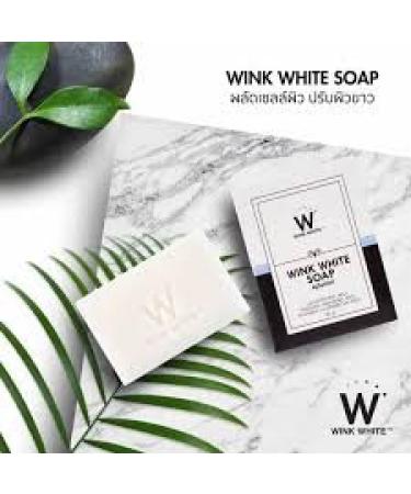 Wink White Soap with Goat Milk & Glutathione - 80g | Premium Bangkok - International Shipping - Buy Online on GoSupps.com