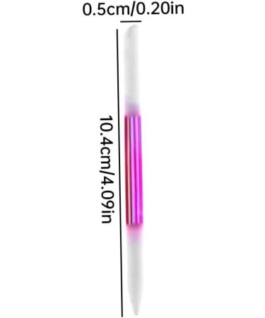 Glass Cuticle Pusher Professional Nail Sticks Toot Cuticle Removal Tool RosyPractical design and Durable - Buy Online on GoSupps.com