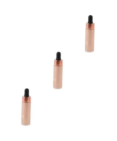 FRCOLOR 3pcs Glitter Eyeshadow Liquid Eyeshadow Liquid Enhancer Drops Eye Shadow Highlight Eyeliner