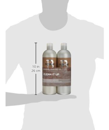 Tigi Bed Head B for Men Clean Up Kit - 2 Pc Kit 25.36 Oz Shampoo & Conditioner - Buy Online on GoSupps.com
