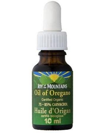 Oregano Oil CERTIFIED ORGANIC - Joy of the Mountain - 75% Carvacrol (10mL) Brand: Joy of the Mountain